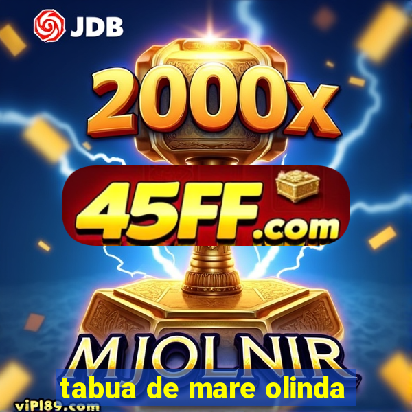 tabua de mare olinda